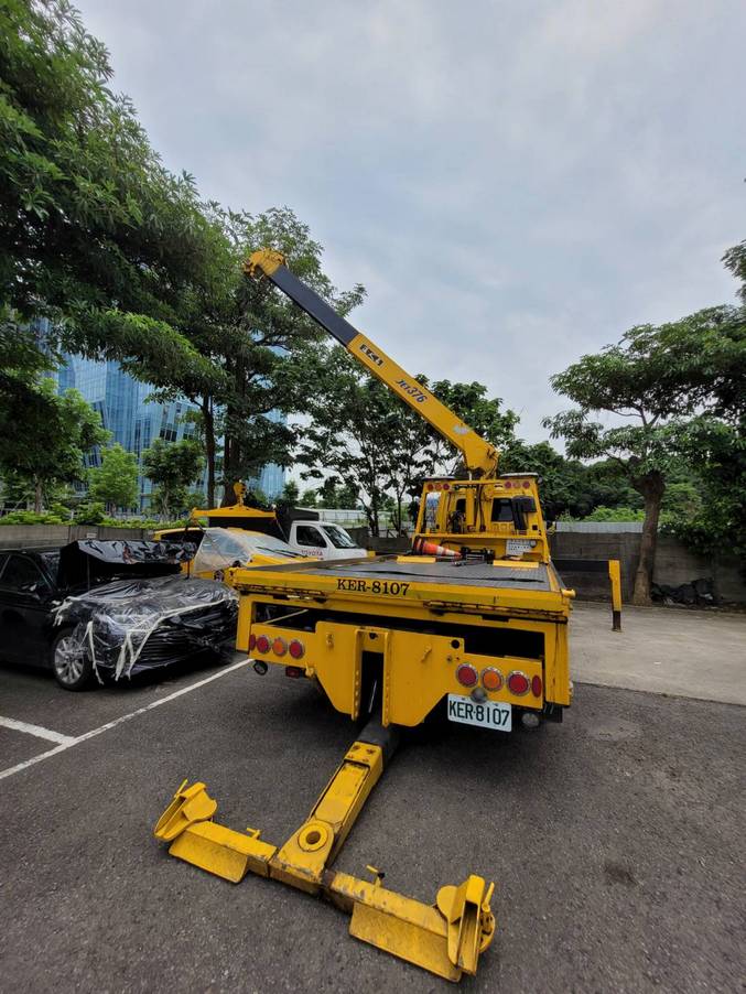 新竹道路救援-竹北事故車拖吊