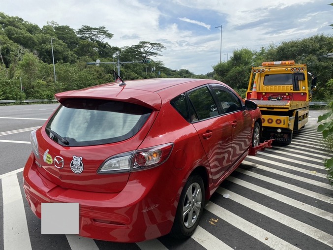 景觀大道故障車拖吊