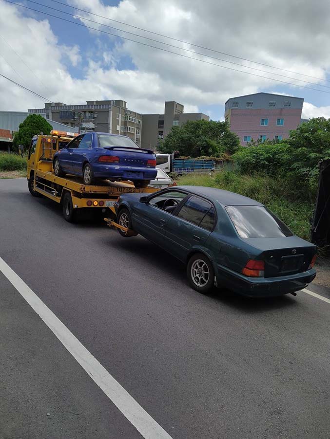 新竹車輛運送-新竹報廢車運送拖吊作業