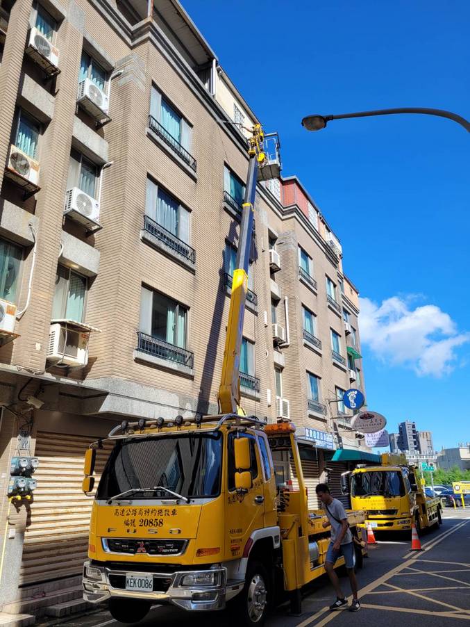 新竹吊車-新豐外牆清洗、防水施工